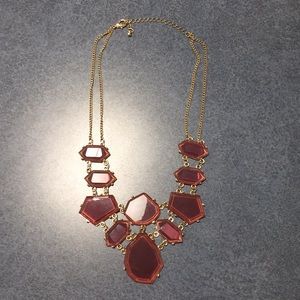 Purple pink necklace from Francesca’s